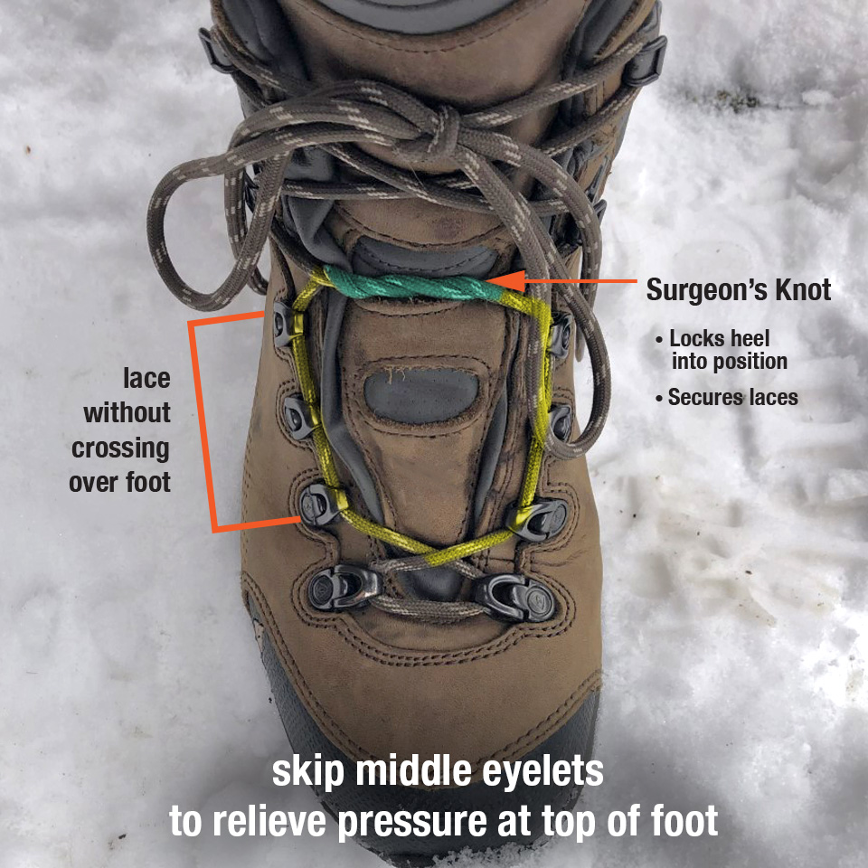 no tie hiking boot laces