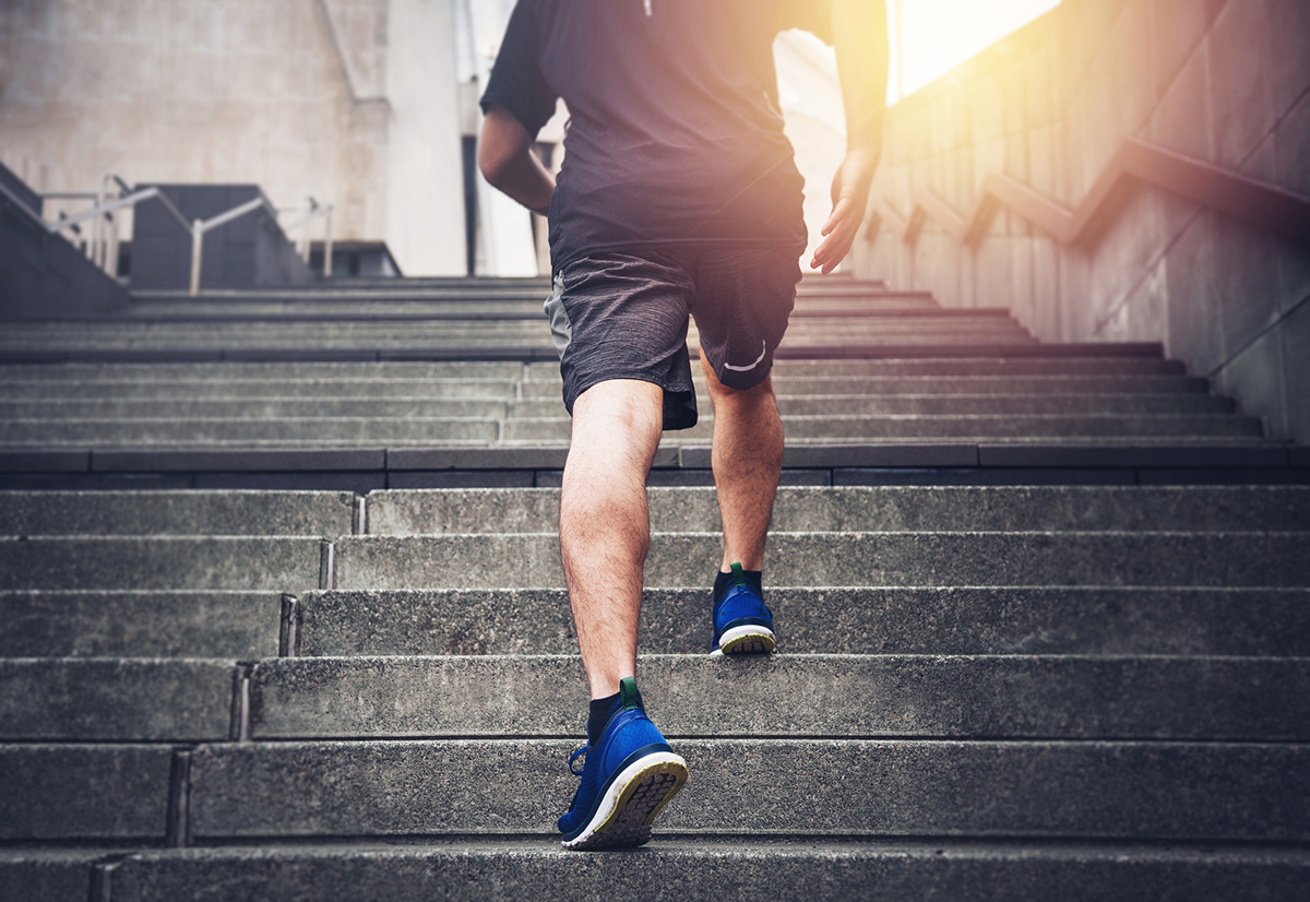 staffer training tip to incorporate stair climbs