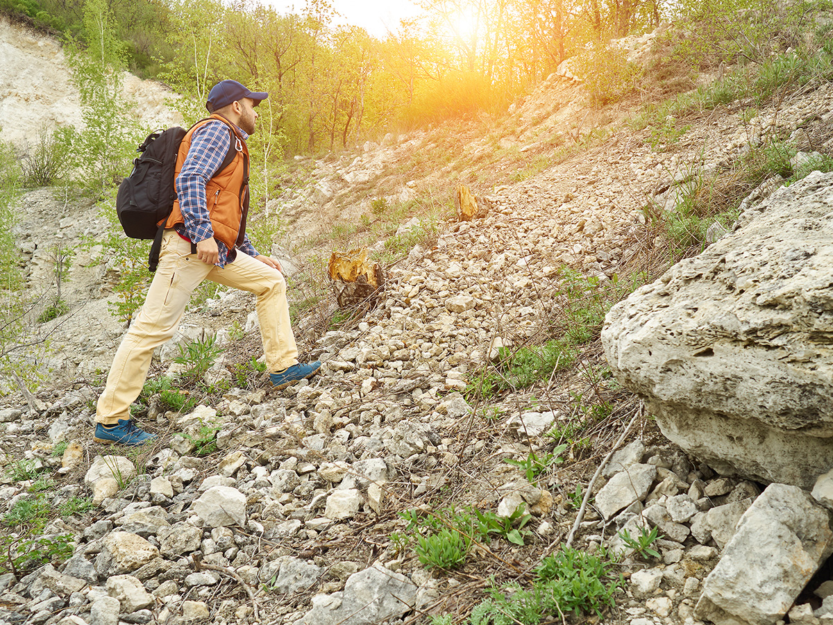 train for kili on mountain trails